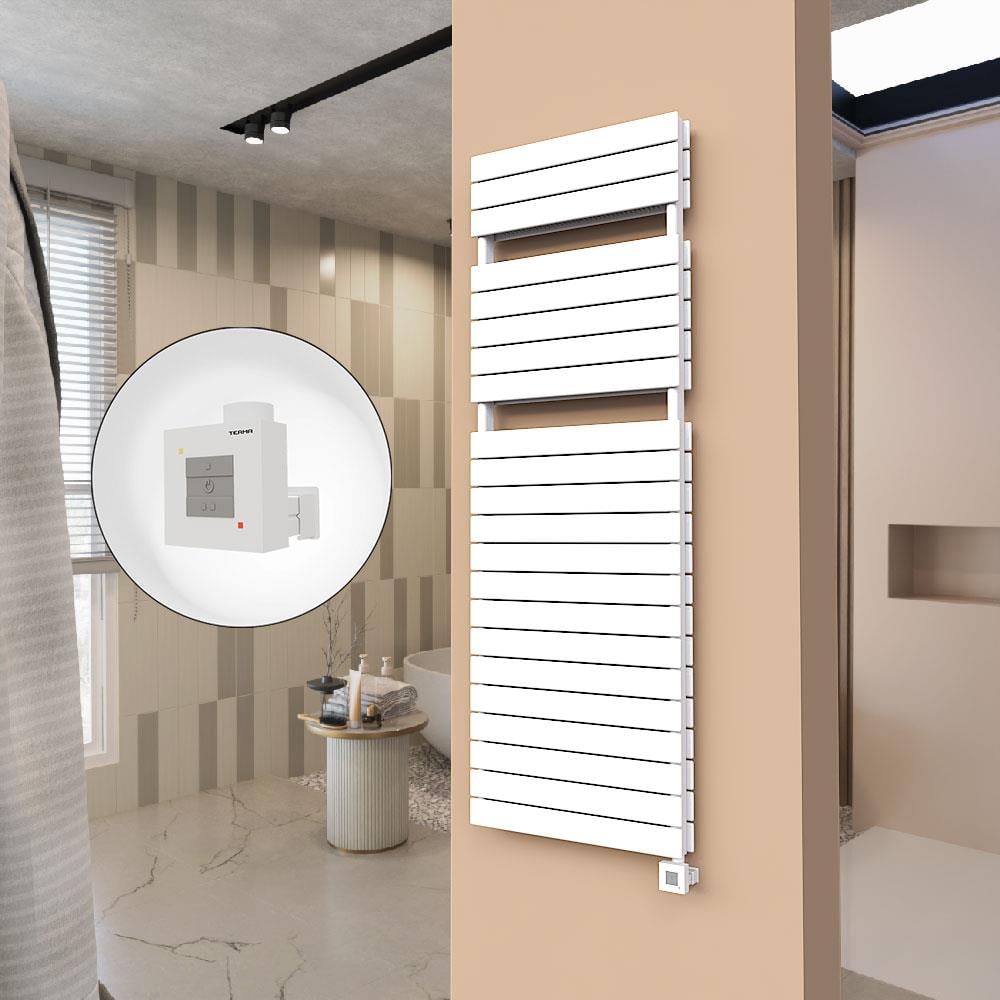 21H Elektrikli Havlupan 600x1772 Beyaz Ktx1 1000 Watt