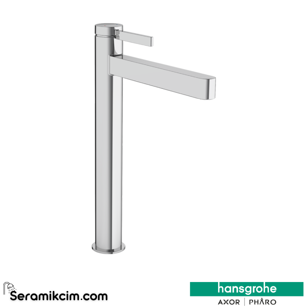 Hansgrohe Finoris Çanak Lavabo Bataryası 260 Bas-Aç Gider Seti İle Krom 76070000
