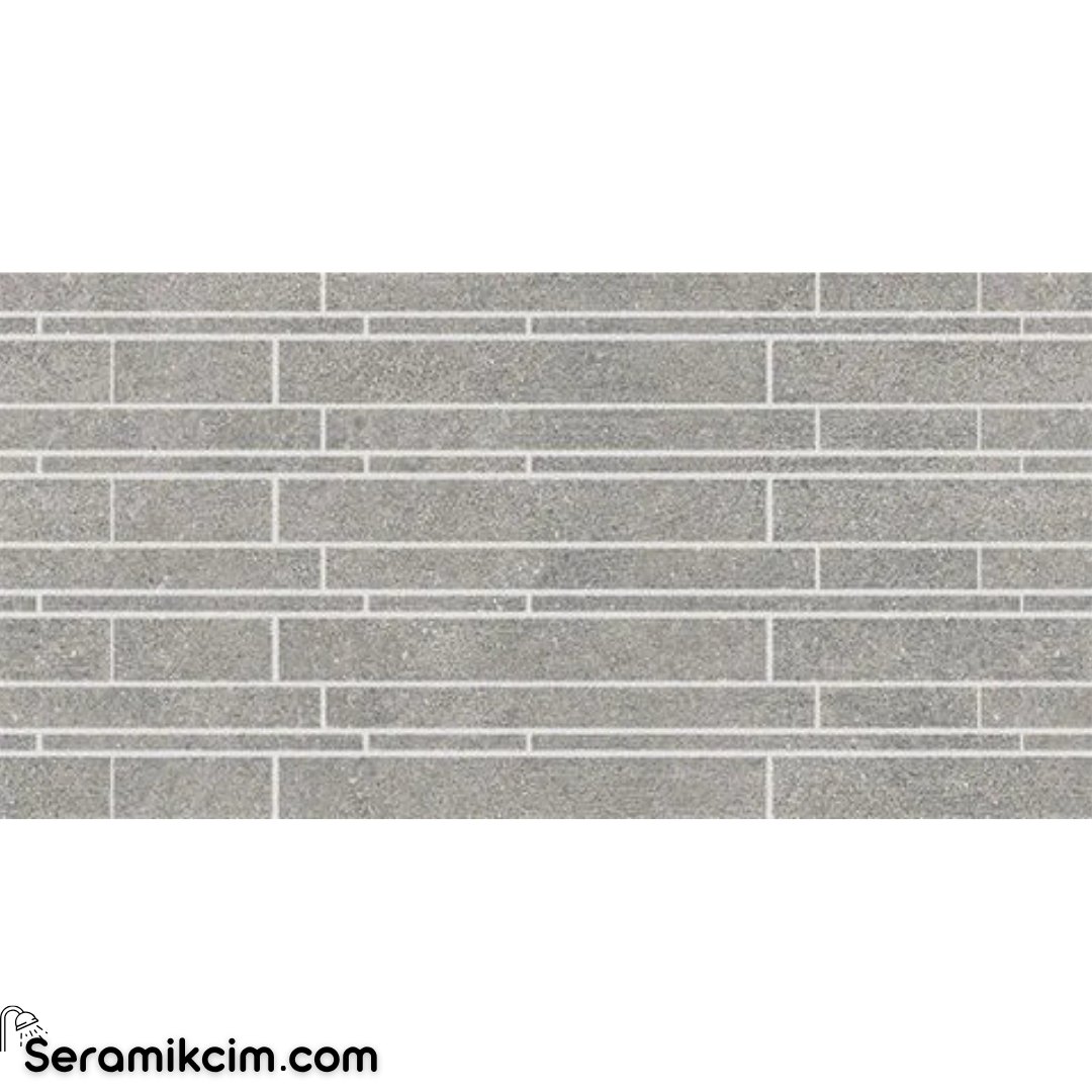 30X60 Newcon S.Grı Kombı Mozaık R9 7Lpr