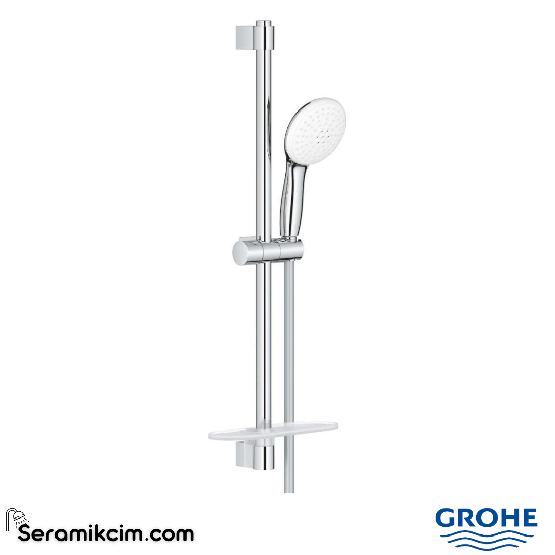 Grohe Tempesta 110 Sürgülü Duş Seti, 2 Fonksiyonlu Krom 26638003