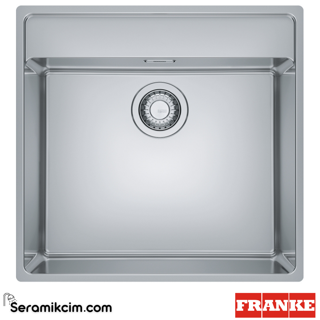 Franke Maris MRX 210-50 Tezgahüstü-Tezgaha Sıfır Dikdörtgen 530x510mm Paslanmaz Çelik Eviye İnox 127.0655.170