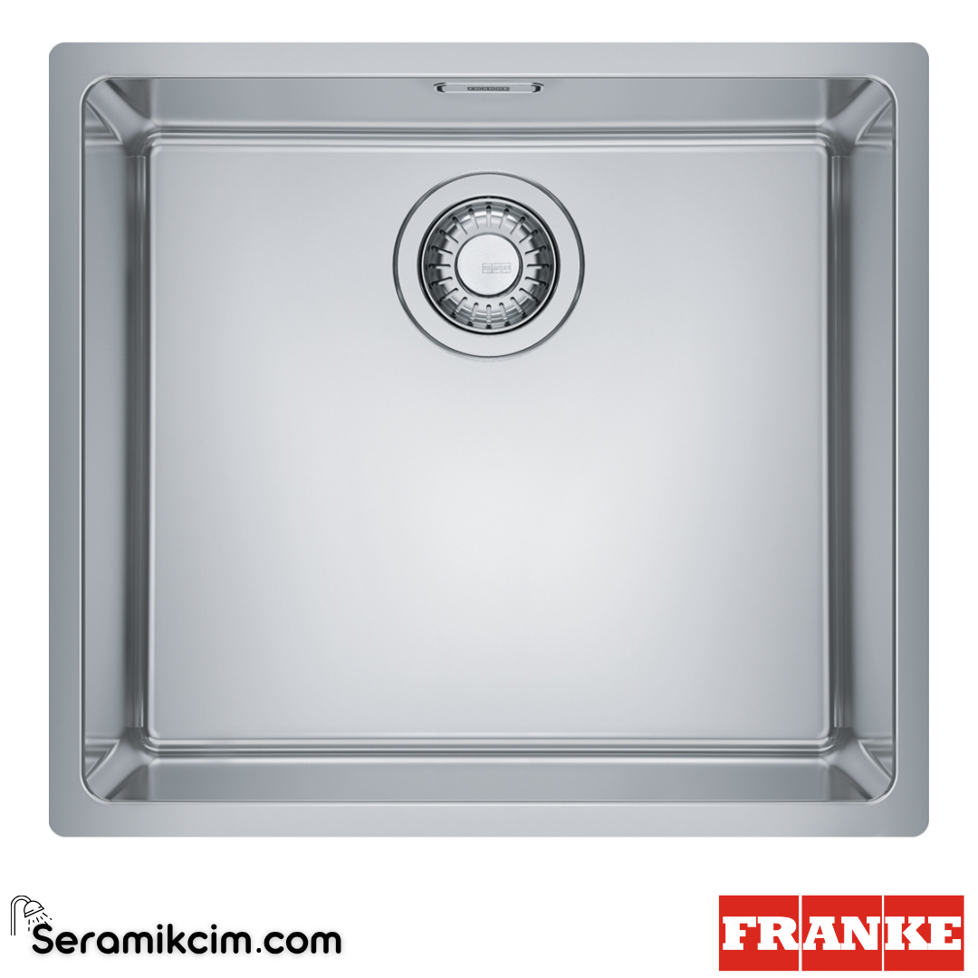 Franke Maris MRX 110-45 Tezgahaltı Dikdörtgen 490x440mm Paslanmaz Çelik Eviye İnox 122.0654.852