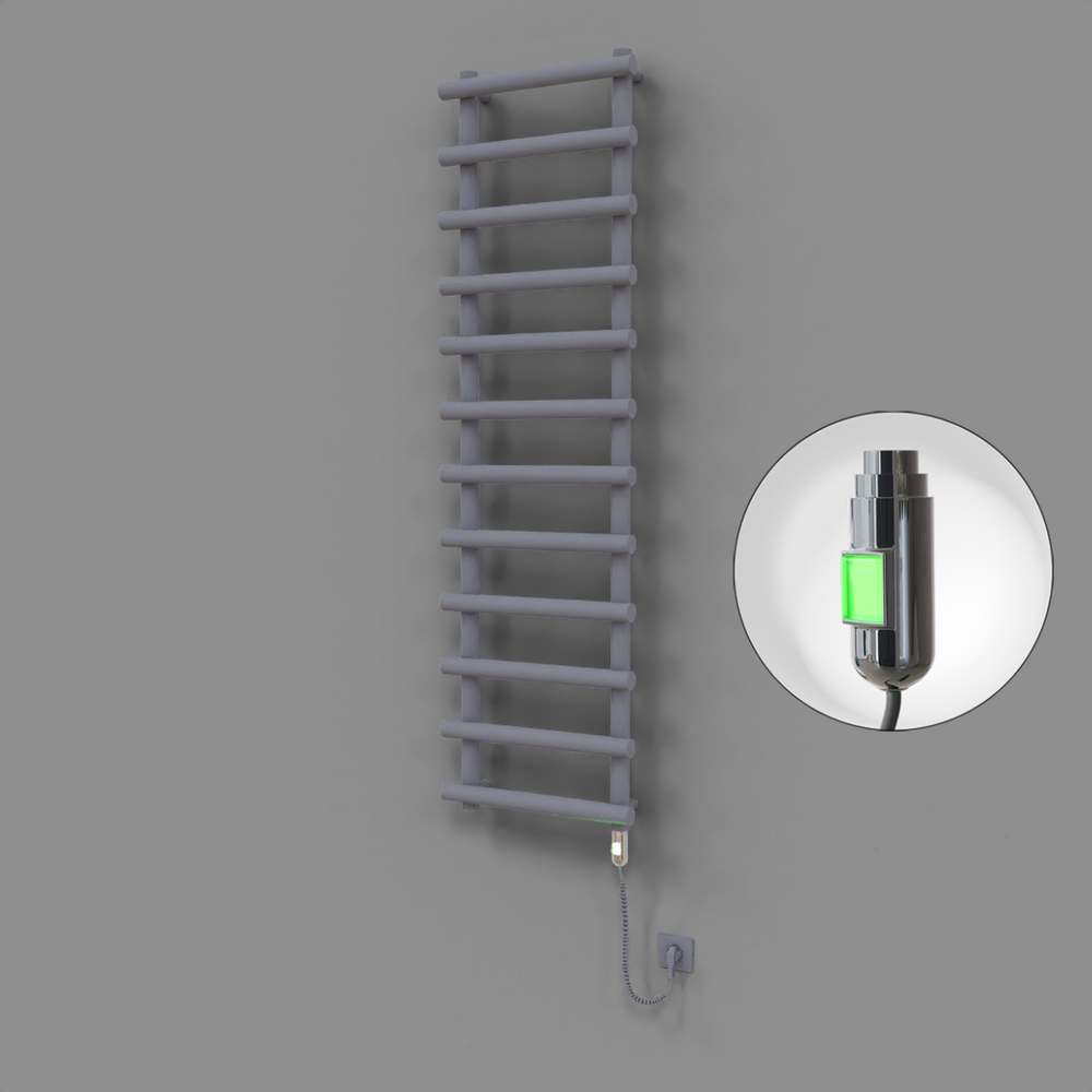 Amazon Dekoratif Elektrikli Havlupan 500x1750 Gri (On/Off Düğmeli) 900W