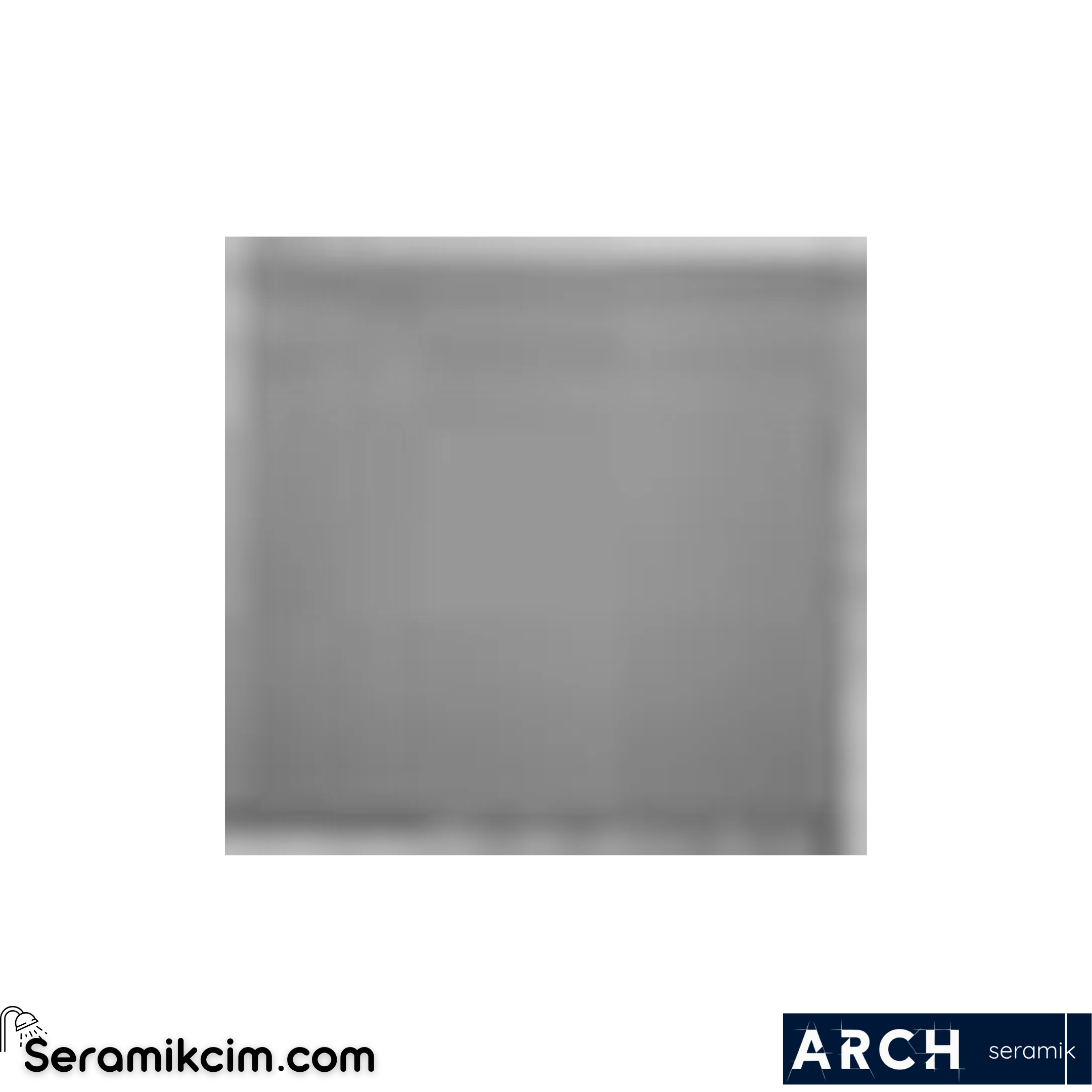 Arch Seramik 15x15 cm Artisan Smoke Glossy