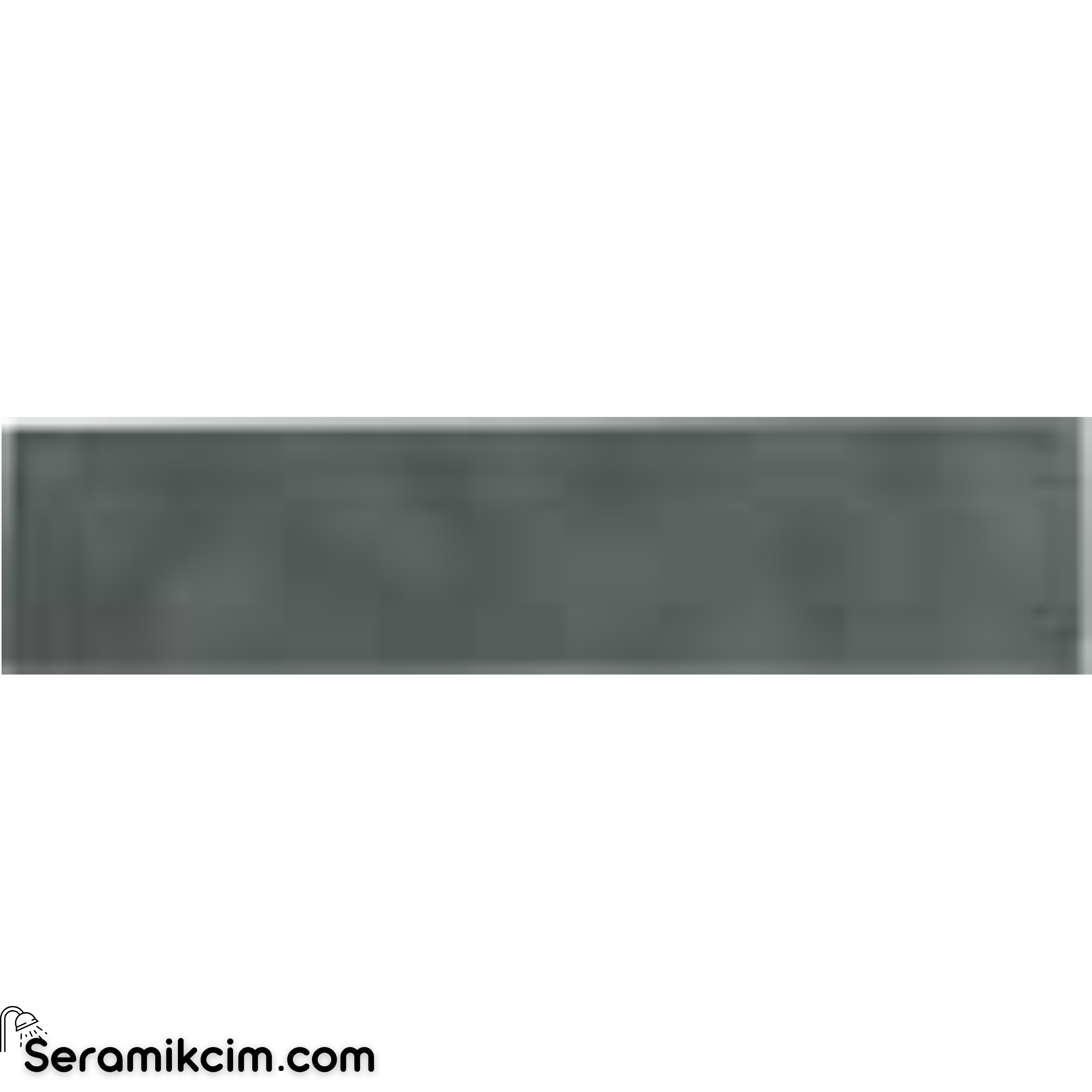 Arch Seramik 5X20 Dark Grey Bumpy Matt