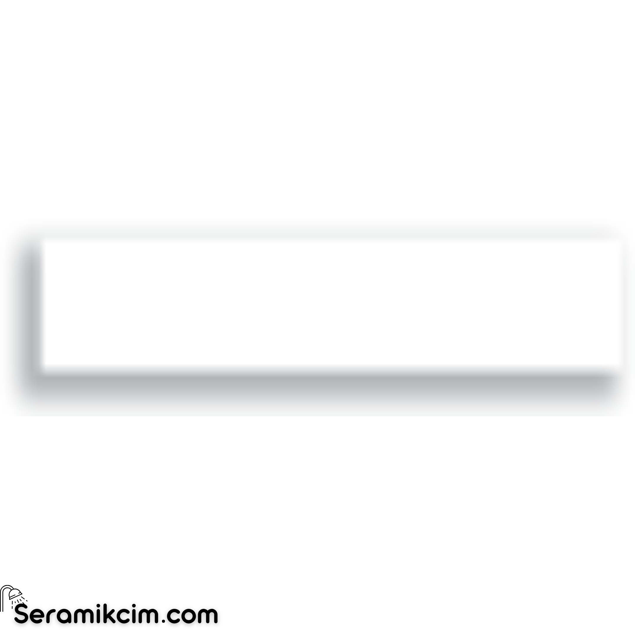 Arch Seramik 5X20 Super White Flat Matt