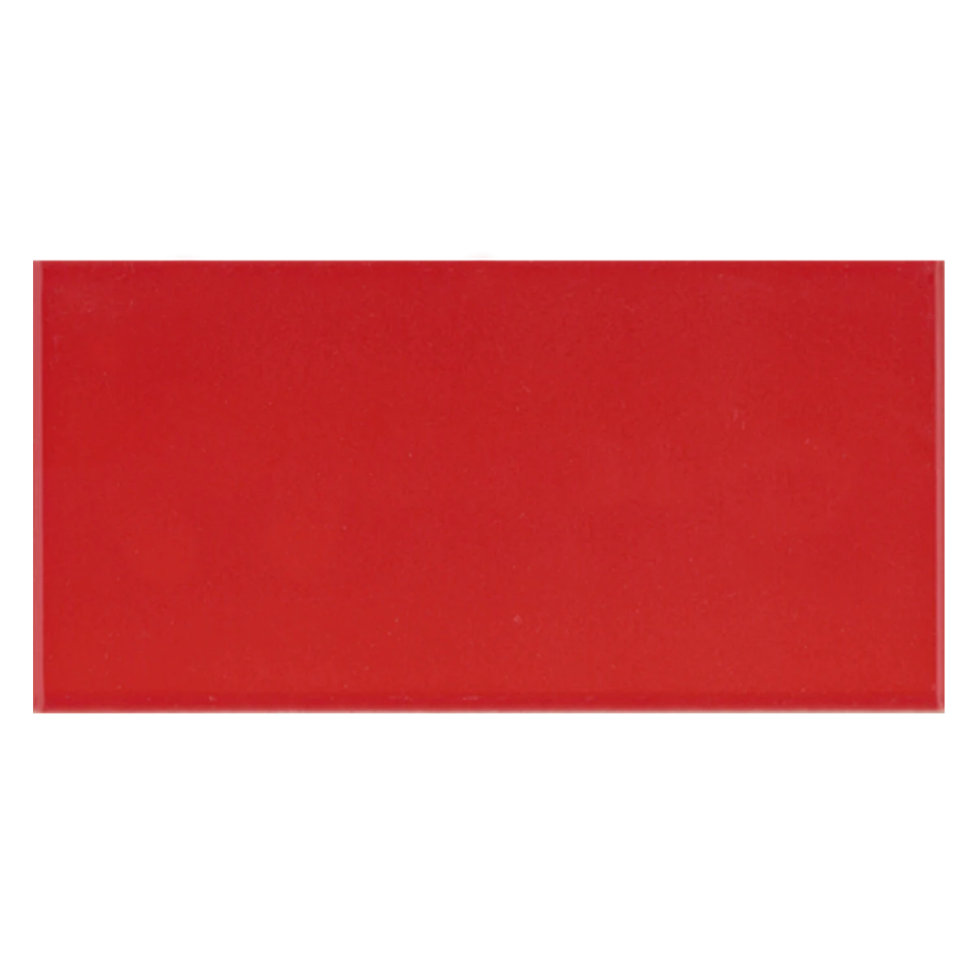 Arch Seramik 7,5x15 cm Red Flat Glossy