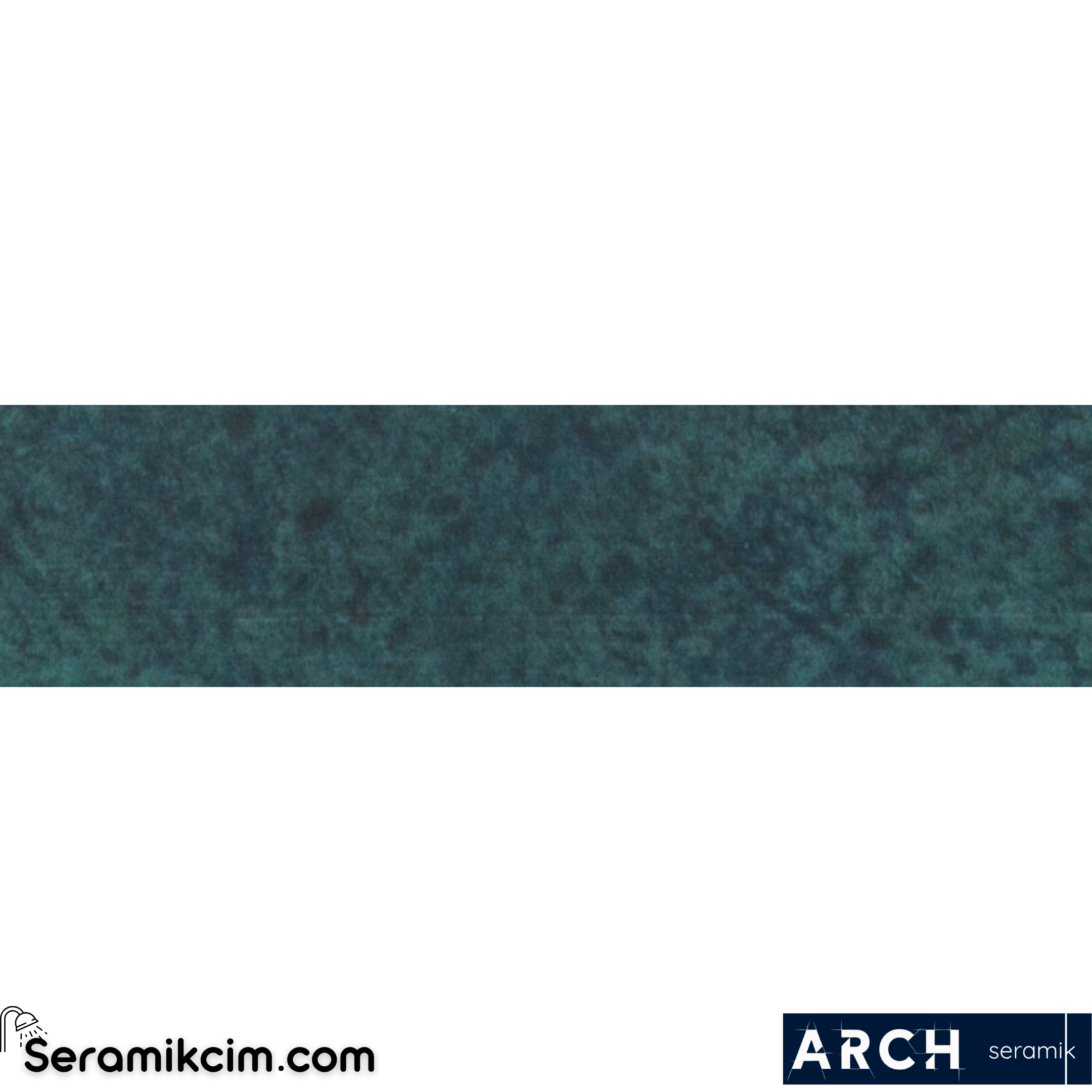 Arch Seramik 7,5x30 cm Antic Navy Glossy