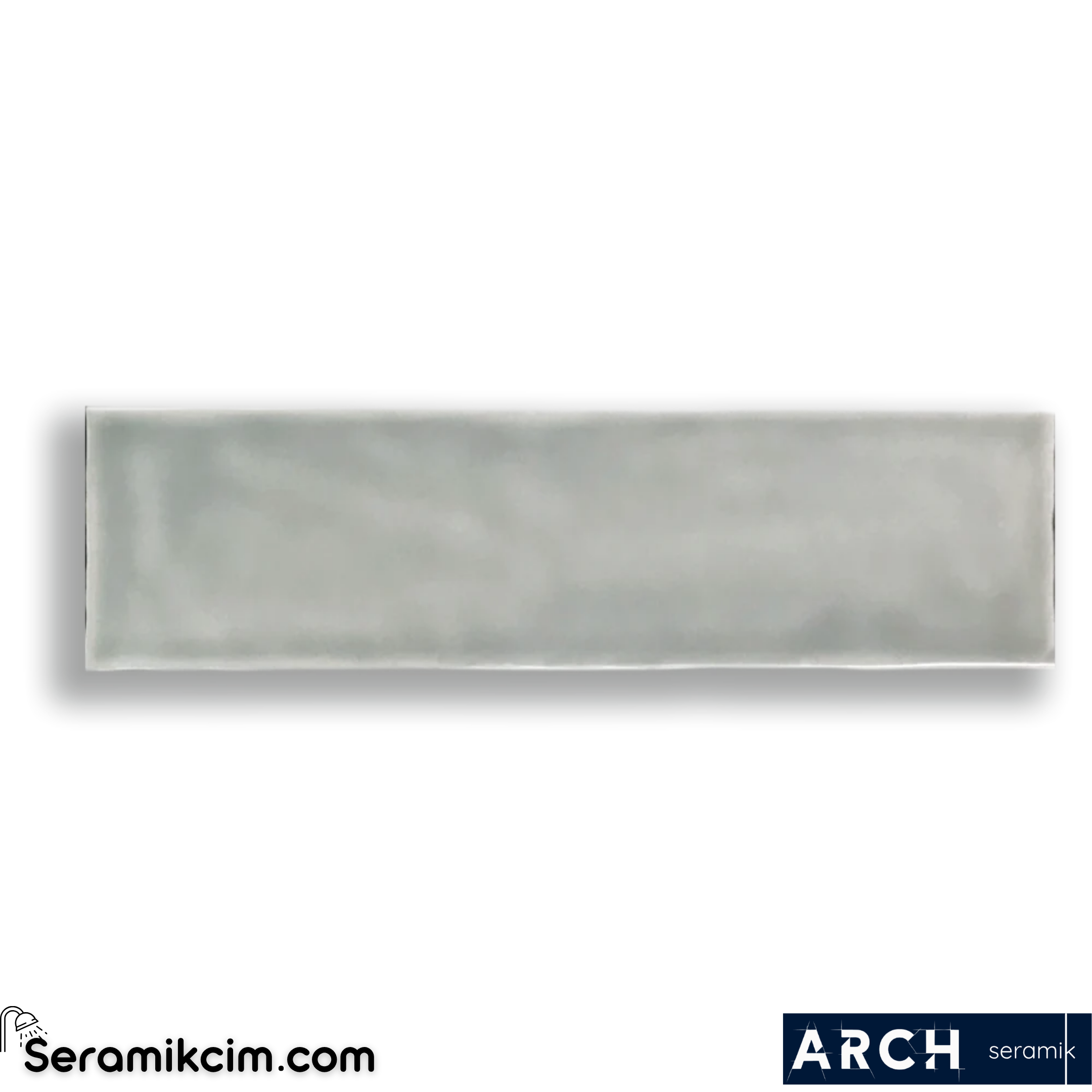 Arch Seramik 7,5x30 cm Artisan Mist Glossy
