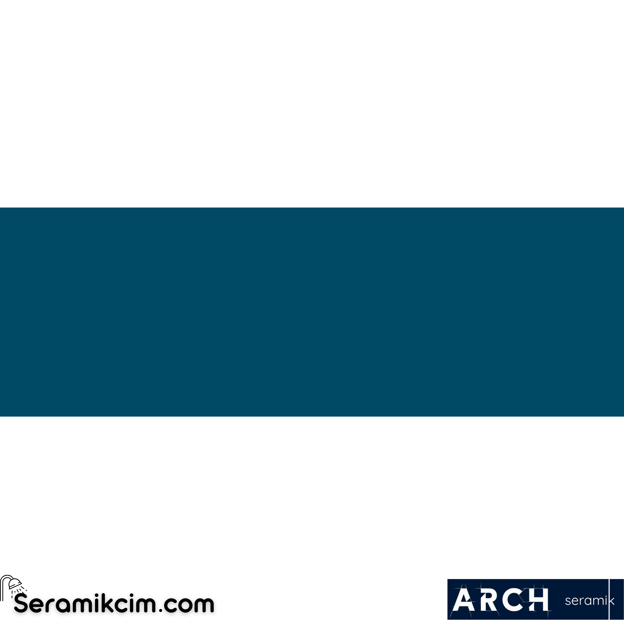 Arch Seramik 7,5x30 cm Ocean Flat Glossy