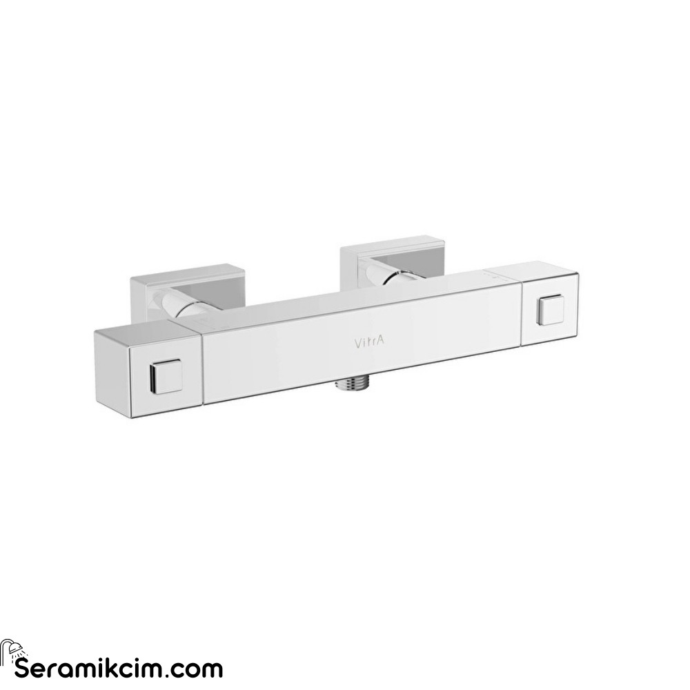 Artema Base Square Termostatik Duş Bataryası Krom A47301