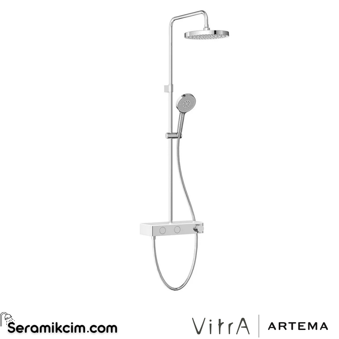 Artema Core Round 250 Duş Sistemi Krom A47311