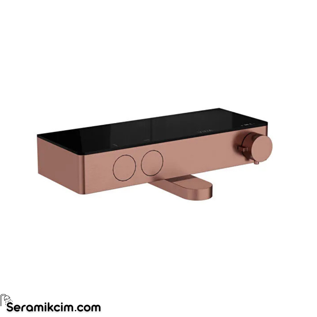 Artema Core Round Termostatik Banyo Bataryası Fırçalı Bakır A4730824