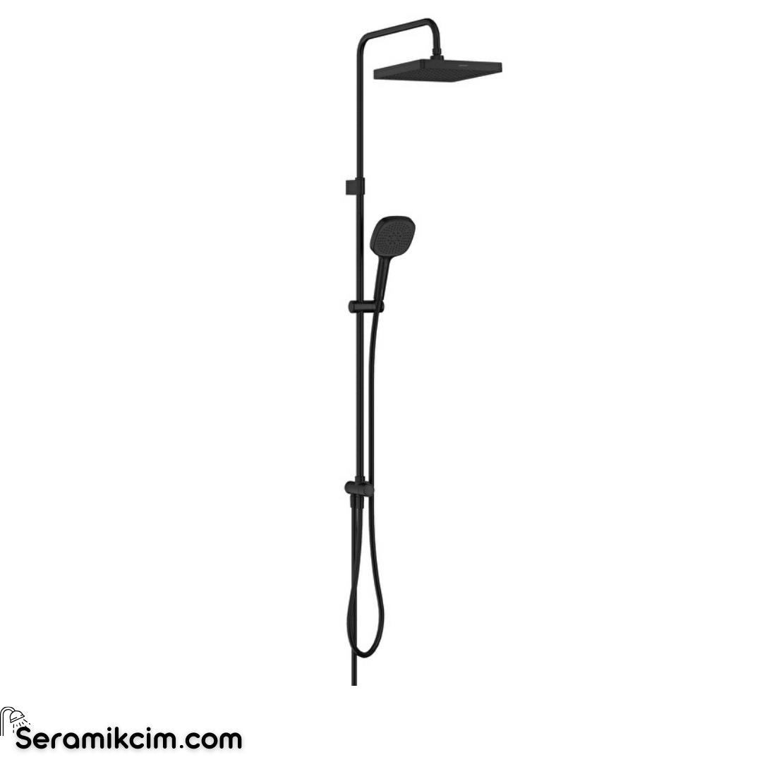 Artema Core Square 250 Duş Kolonu Mat Siyah A4591936