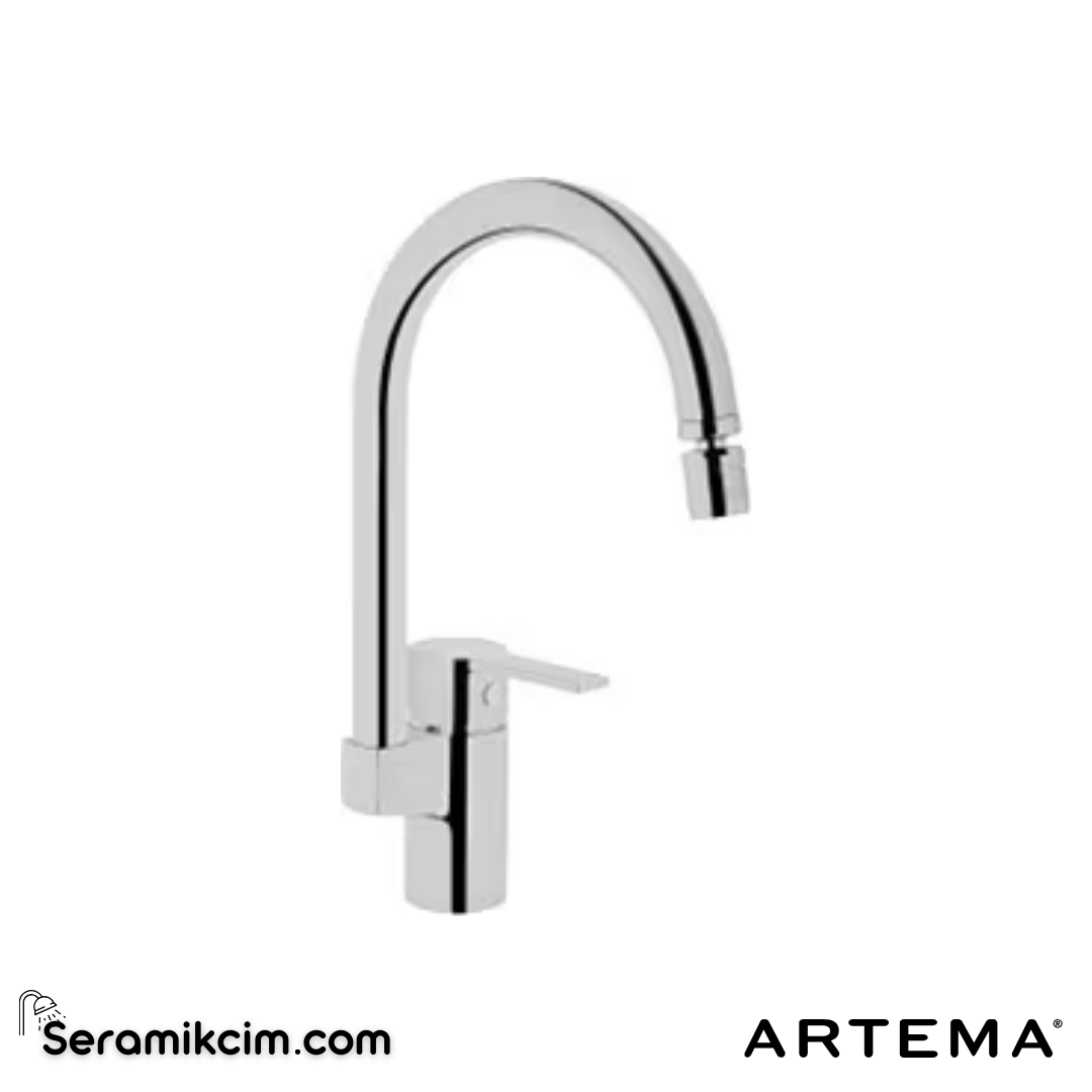 Artema Fold S Eviye Bataryası (Mafsallı) Krom A42155 - A42155