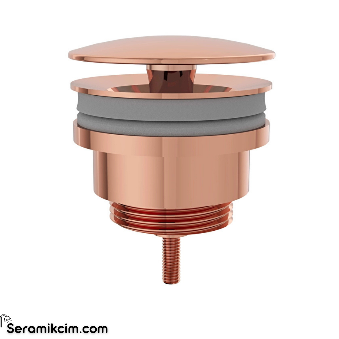 Artema Lavabo Yuvarlak Süzgeci Universal (Sabit) Fırçalı Bakır A4514824