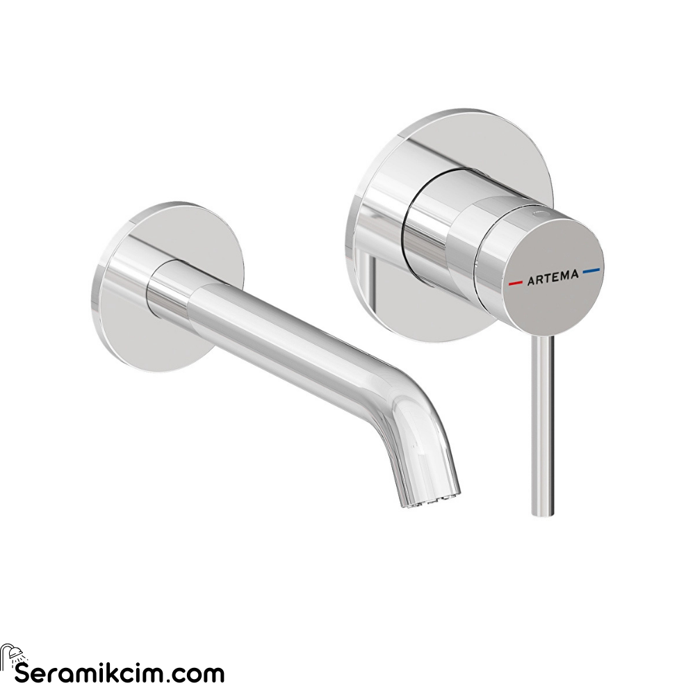 Artema Minimax Round Ankastre Lavabo Bataryası A43537