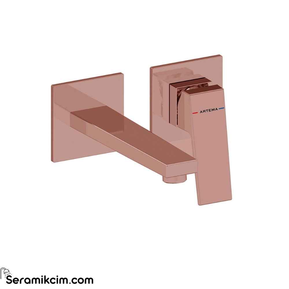 Artema Minimax Square Ankastre Lavabo Bataryası (Kısa) A4359229