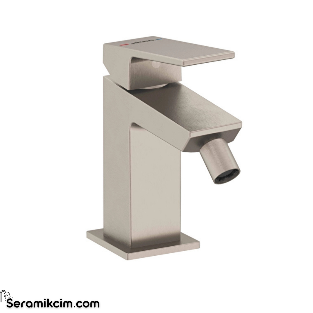 Artema Minimax Square Bide Bataryası Fırçalı Nikel A4372634