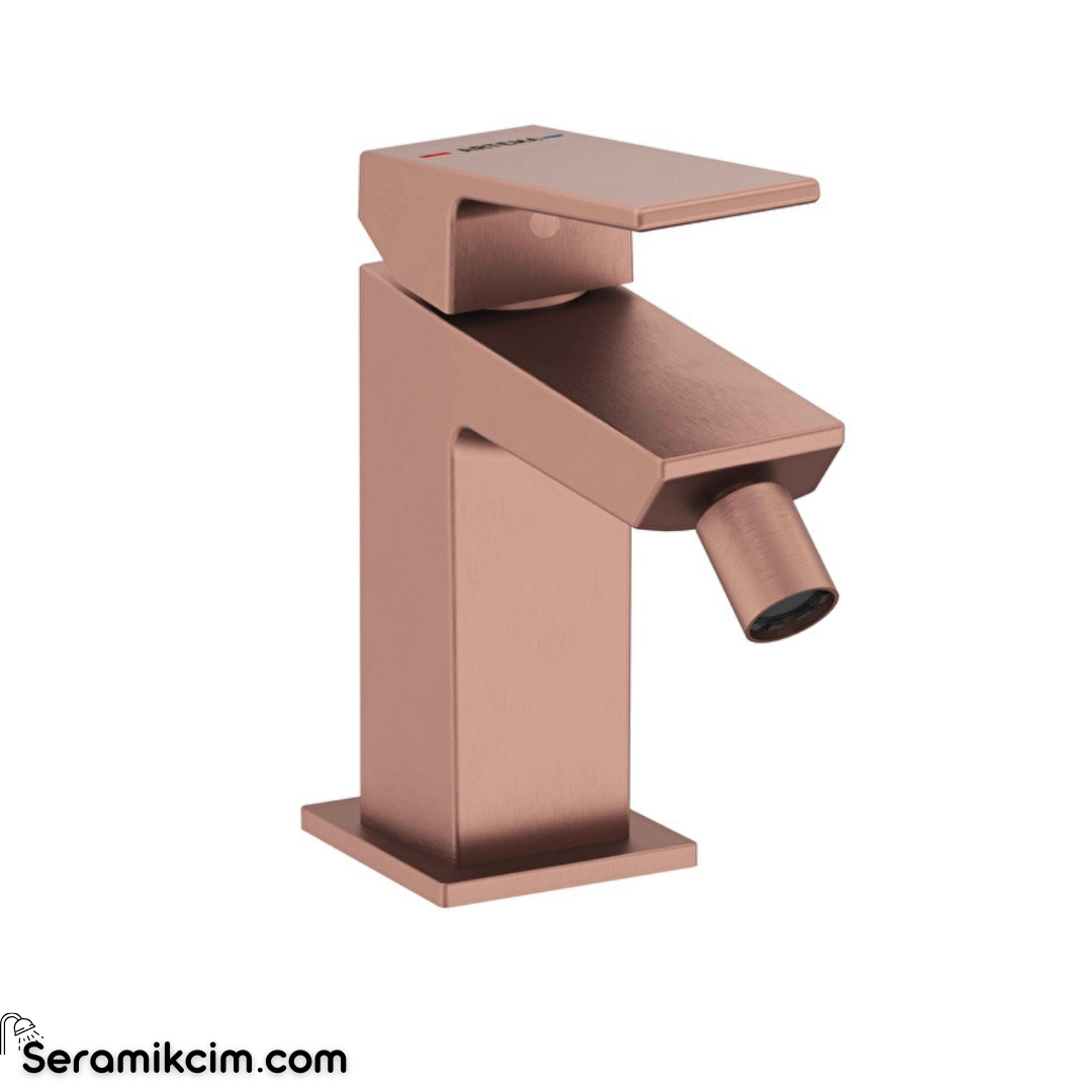 Artema Minimax Square Bide Bataryası Fırçalı Bakır A4372624