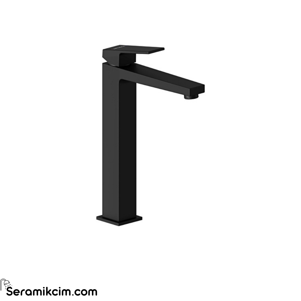 Artema Minimax Squarelavabo Bataryası (Çanak) Mat Siyah