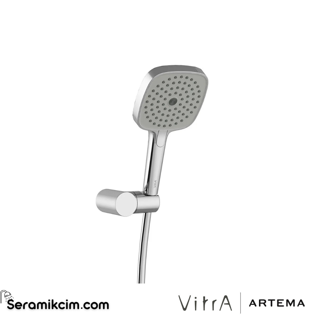 Artema Prime Square El Duşu 3 Fonksiyonlu 130mm Krom A45925