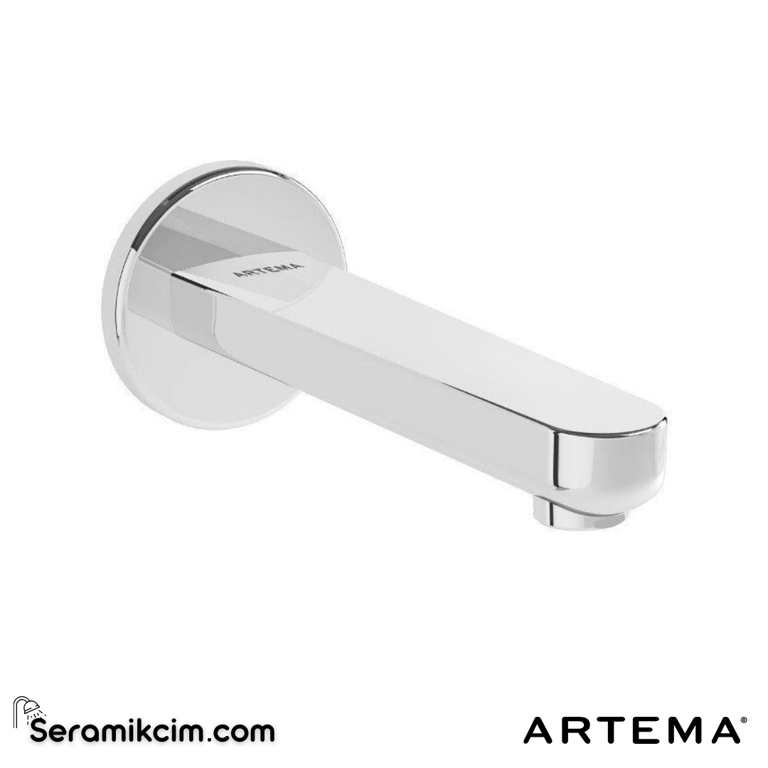 Artema Root Round Çıkış Ucu, Krom A42720 - A42720