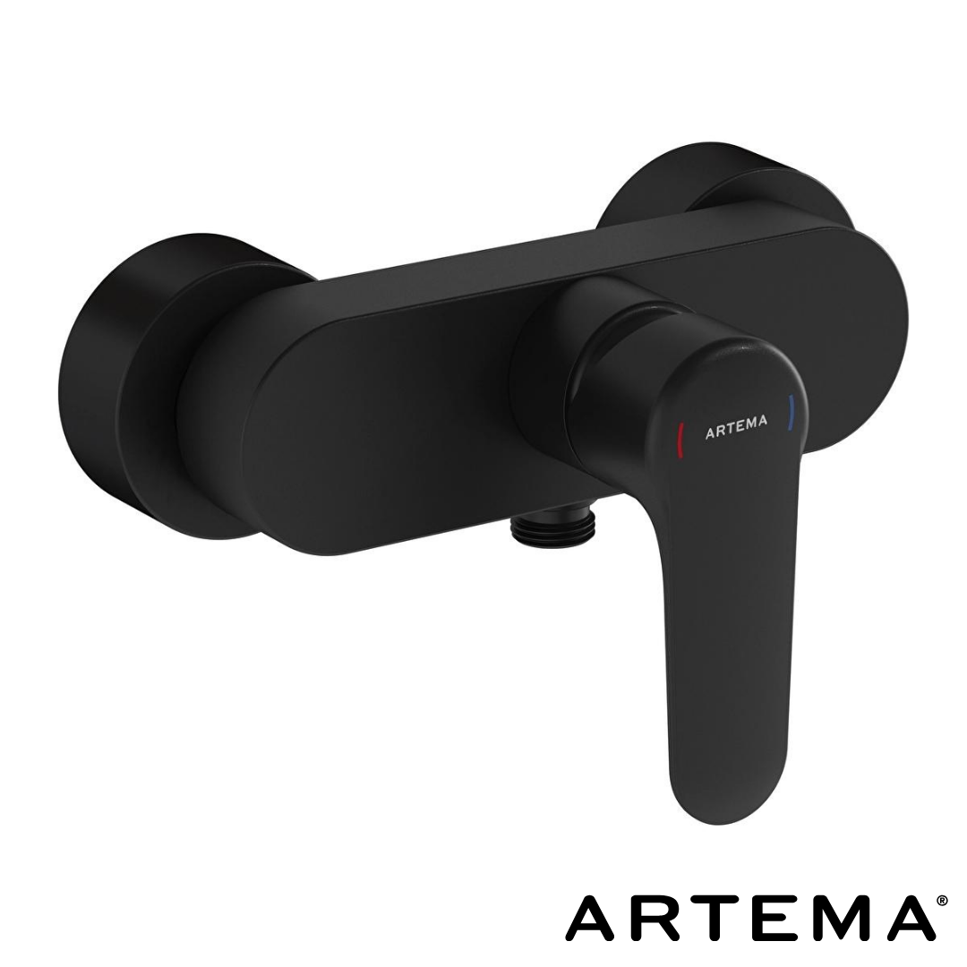 Artema Root Round Duş Bataryası Mat Siyah A4272636