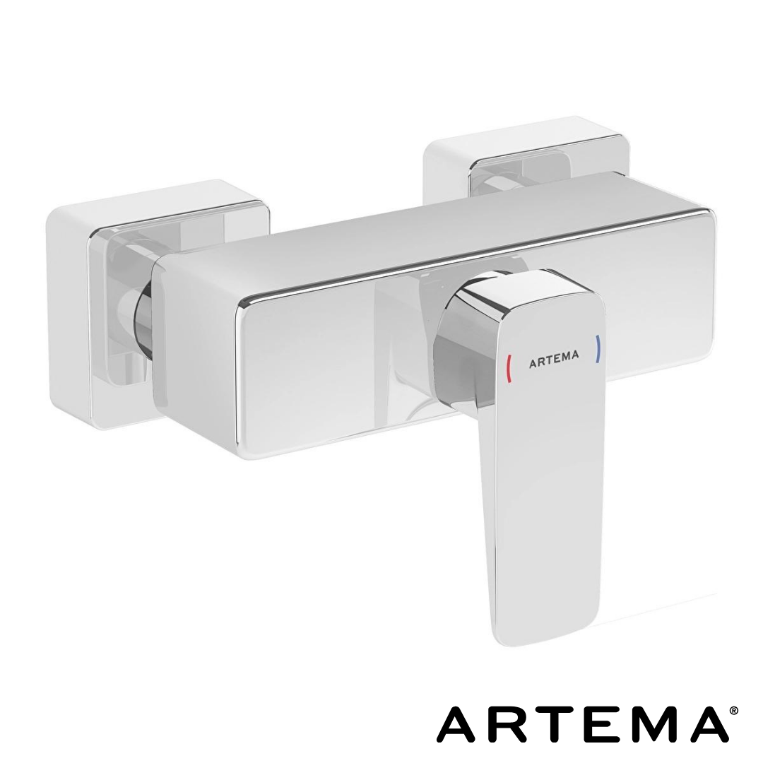 Artema Root Square Duş Bataryası Krom A42761