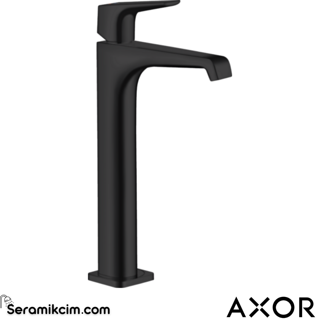 Axor Citterio E Çanak Lavabo Bataryası 250 Mat Siyah 36113670
