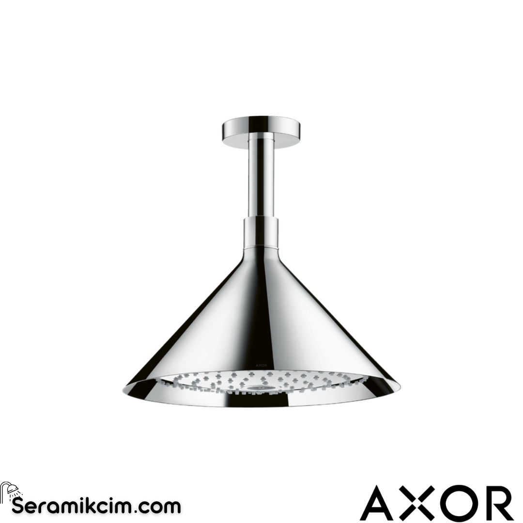 Axor Front Tepe Duşu Set 2 Fonksiyonlu Krom 26022000