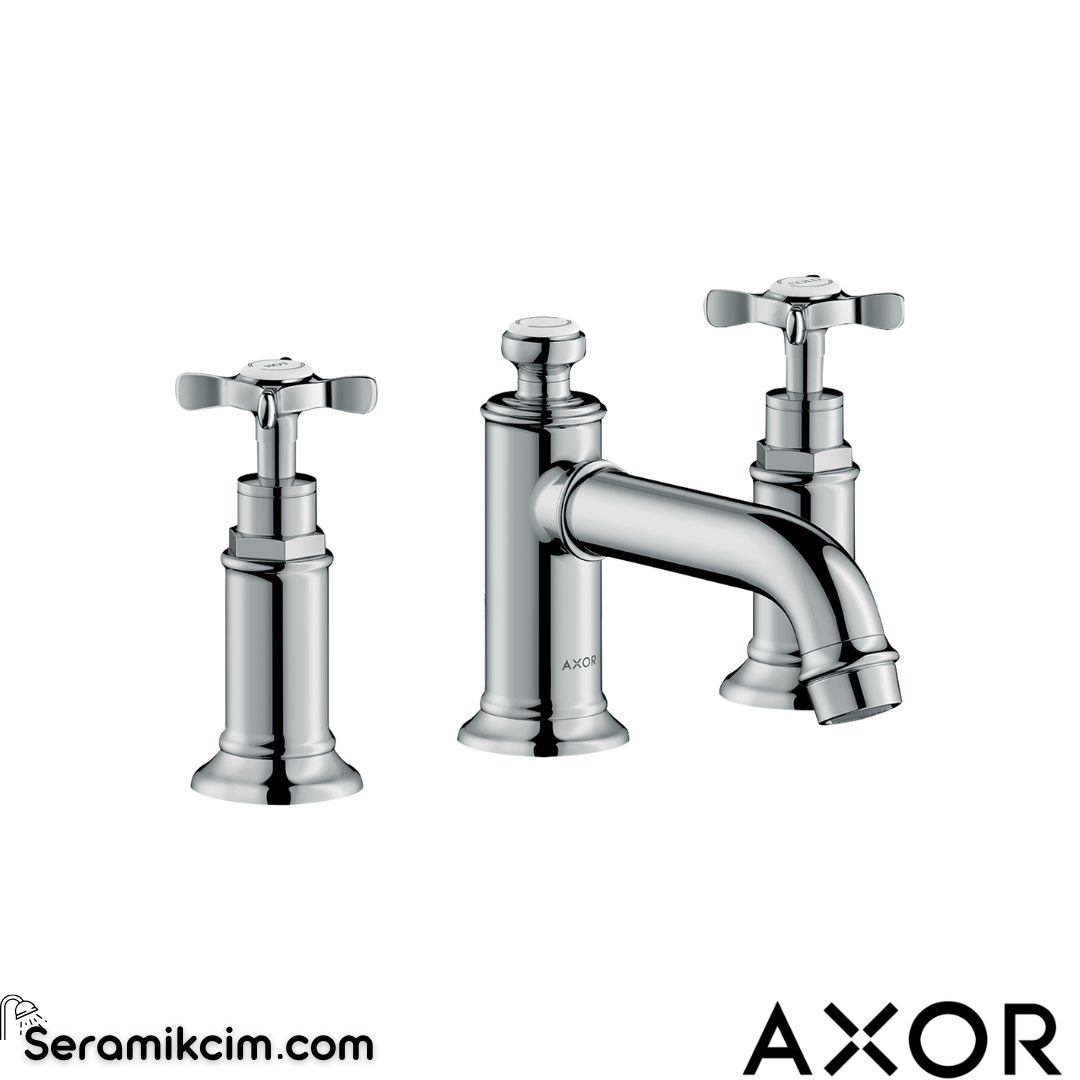 Axor Montreux Lavabo Bataryası 3 Delikli Krom 16536000