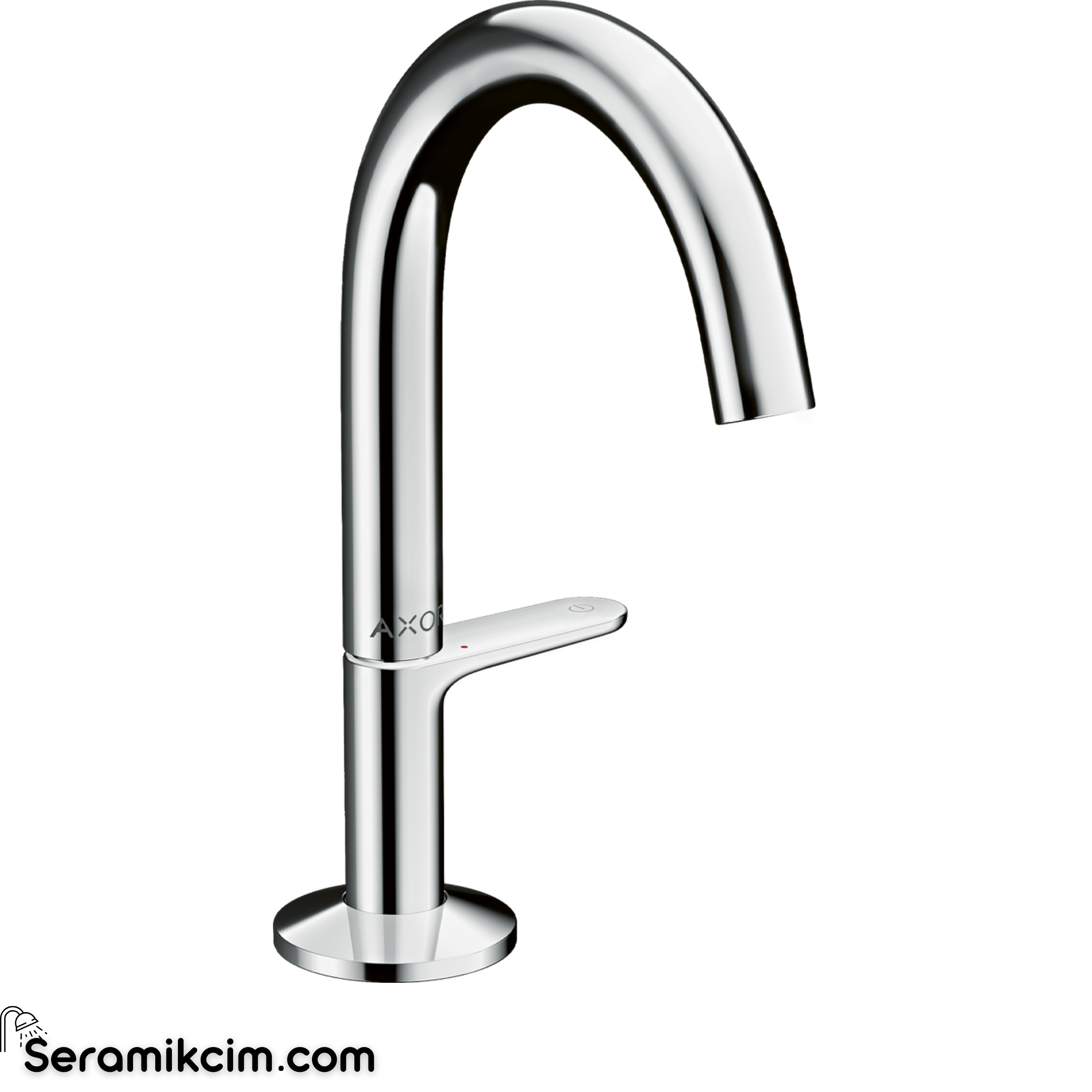 AXOR One Lavabo Bataryası Select 140 Sifon Kumandalı Krom 48010000
