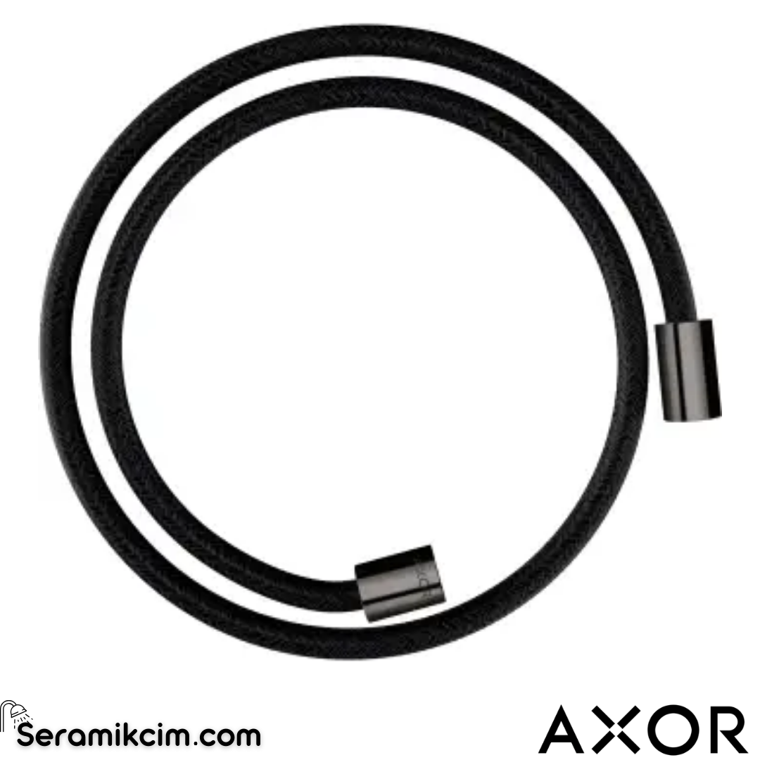 Axor ShowerSolutions Textile Duş Hortumu 1,25m Mat Siyah 28228670