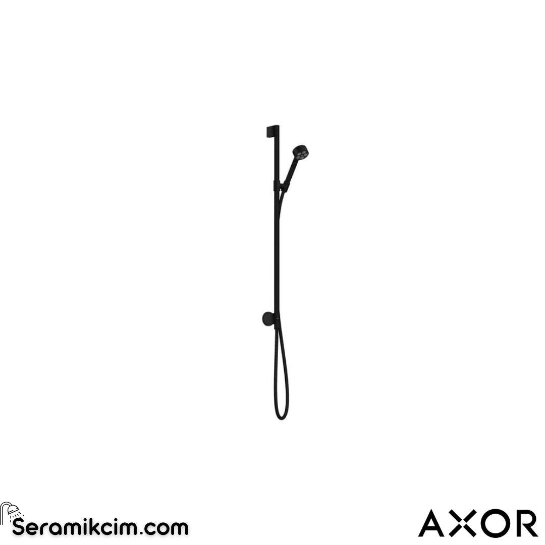 Axor Sürgülü Duş seti 75 1 Fonksiyonlu EcoSmart Mat Siyah 48791670