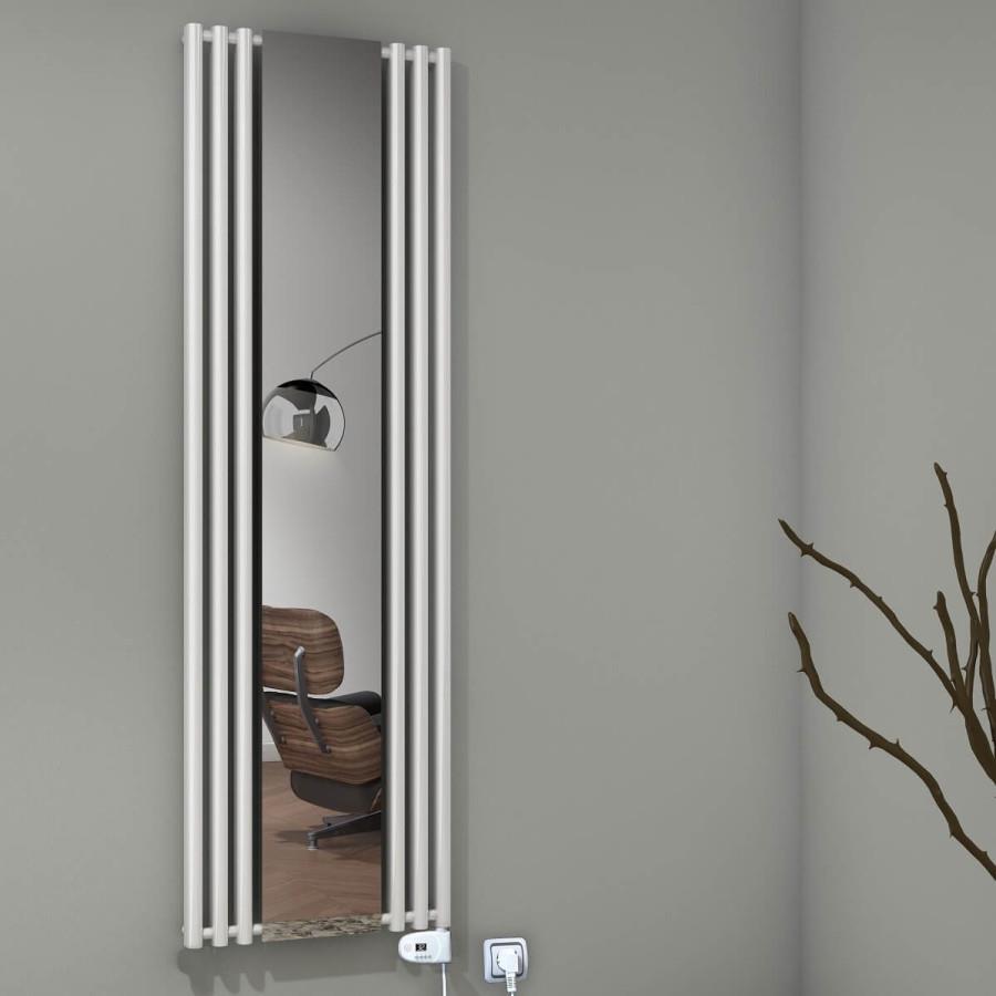 Bahama Elektrikli Havlupan 540x1760 Beyaz (Thesis Termostat) 900 W