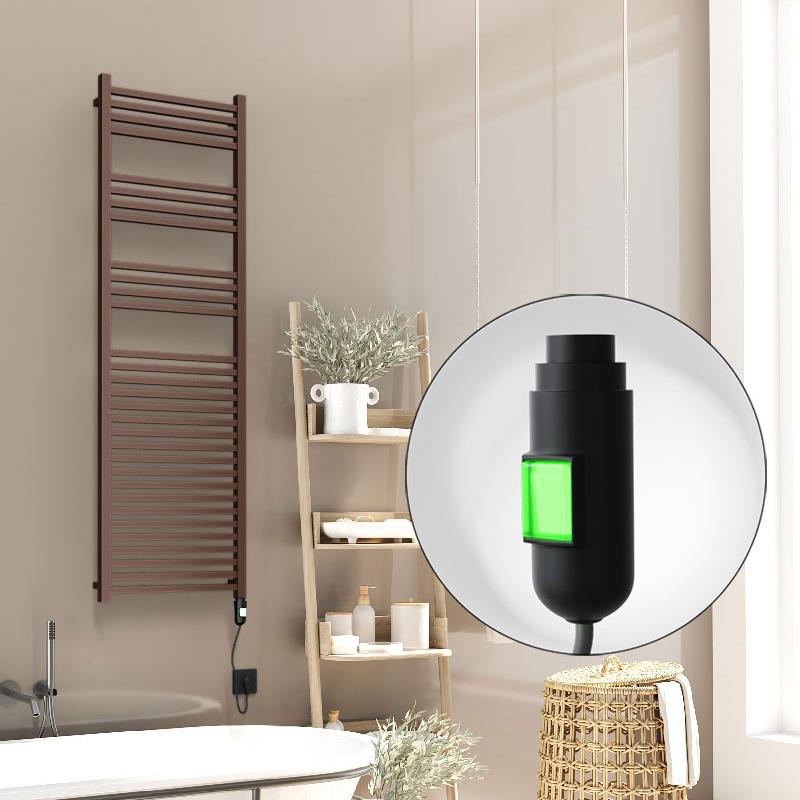 Barbados Elektrikli Havlupan 500x1600 Bakır Eskitme Parlak (On/Off Düğmeli) 600W