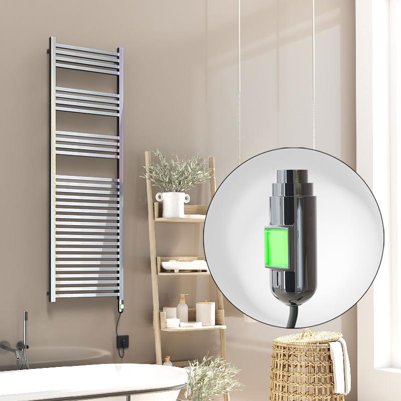 Barbados Elektrikli Havlupan 500x1600 Krom  (On/Off Düğmeli) 600W