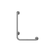 Bocchi L Tipi Paslanmaz Çelik Tutunma Barı Mat Pas TBPC-101-0090