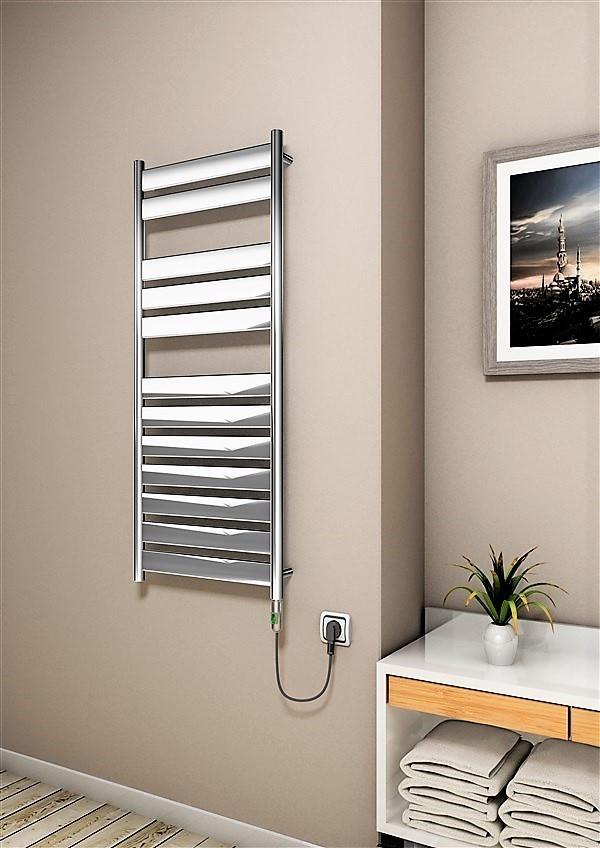 Bora Bora Elektrikli Havlupan 300 Watt 500x1200 Krom (On/Off Düğmeli)