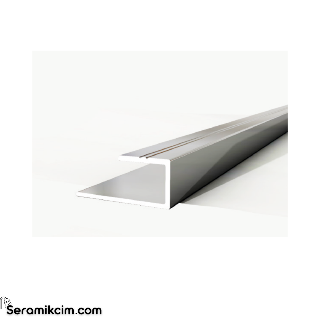 Borden 8 mm Alüminyum Parke Bitim Profili 270cm Mat