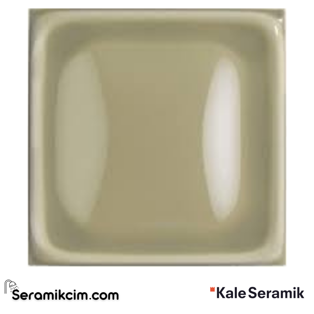 Çanakkale Seramik Ct-5012 Crocodile Bej-Yeşil 17,5X17,5 - 310101300391