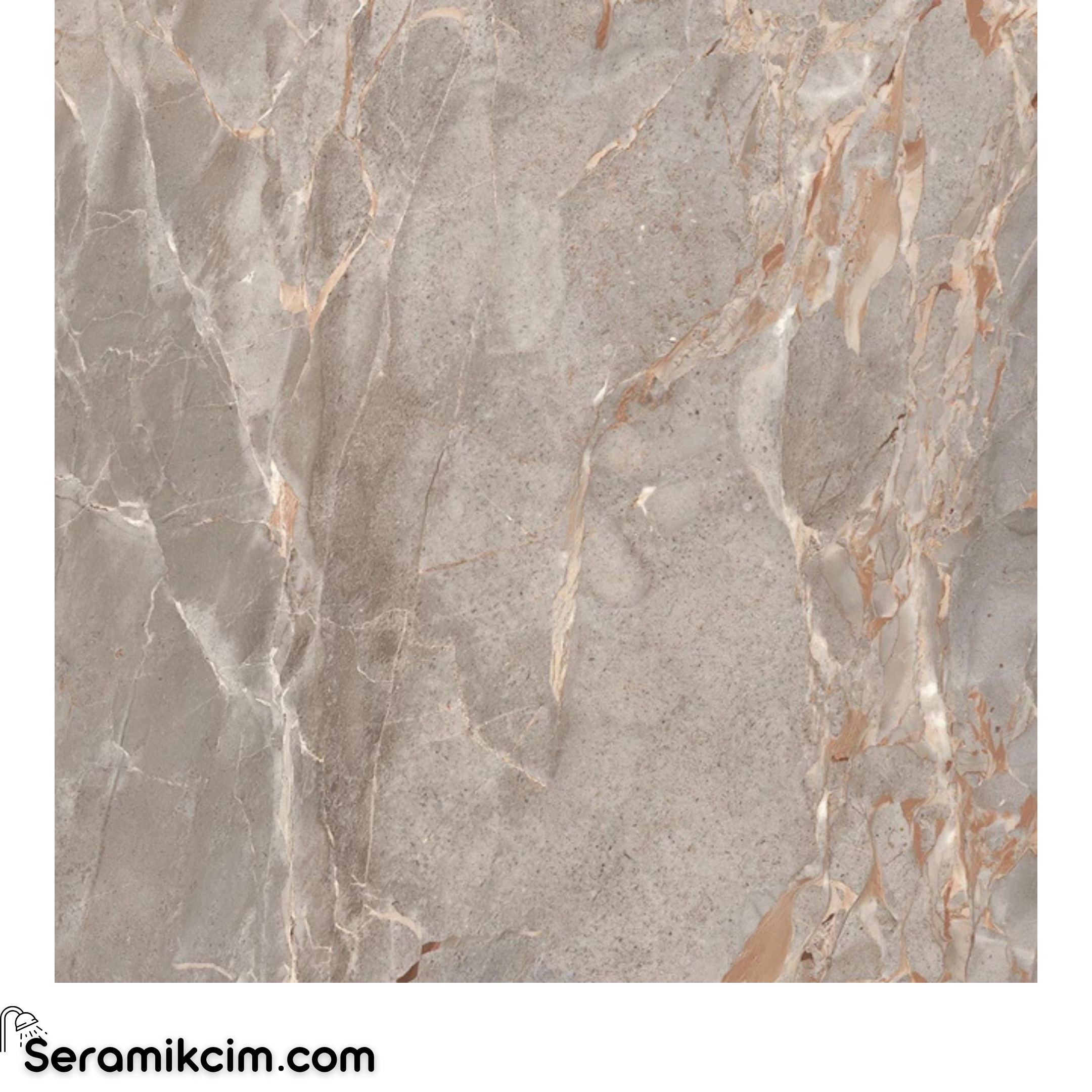 Çanakkale Seramik Gs-D8014R Vetra Mat Taupe 59X59 R