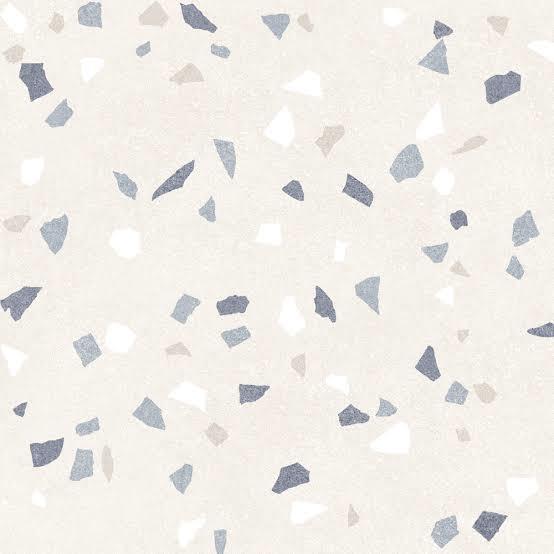 Çanakkale Seramik Gs-N8745R Terrazzo Macro Beyaz Rektifiye  59X59 R - 310100905456