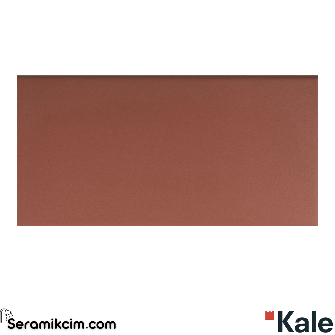 Çanakkale Seramik Mas-3136 Tiny Deep Terracotta Düz 10X20