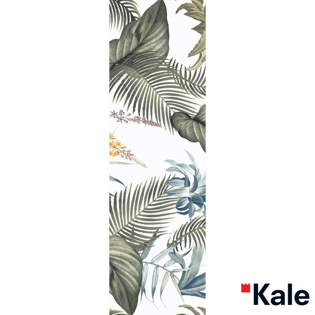 Çanakkale Seramik MAS-6793R Shiro Palm Dekor 2 Modül 33x110