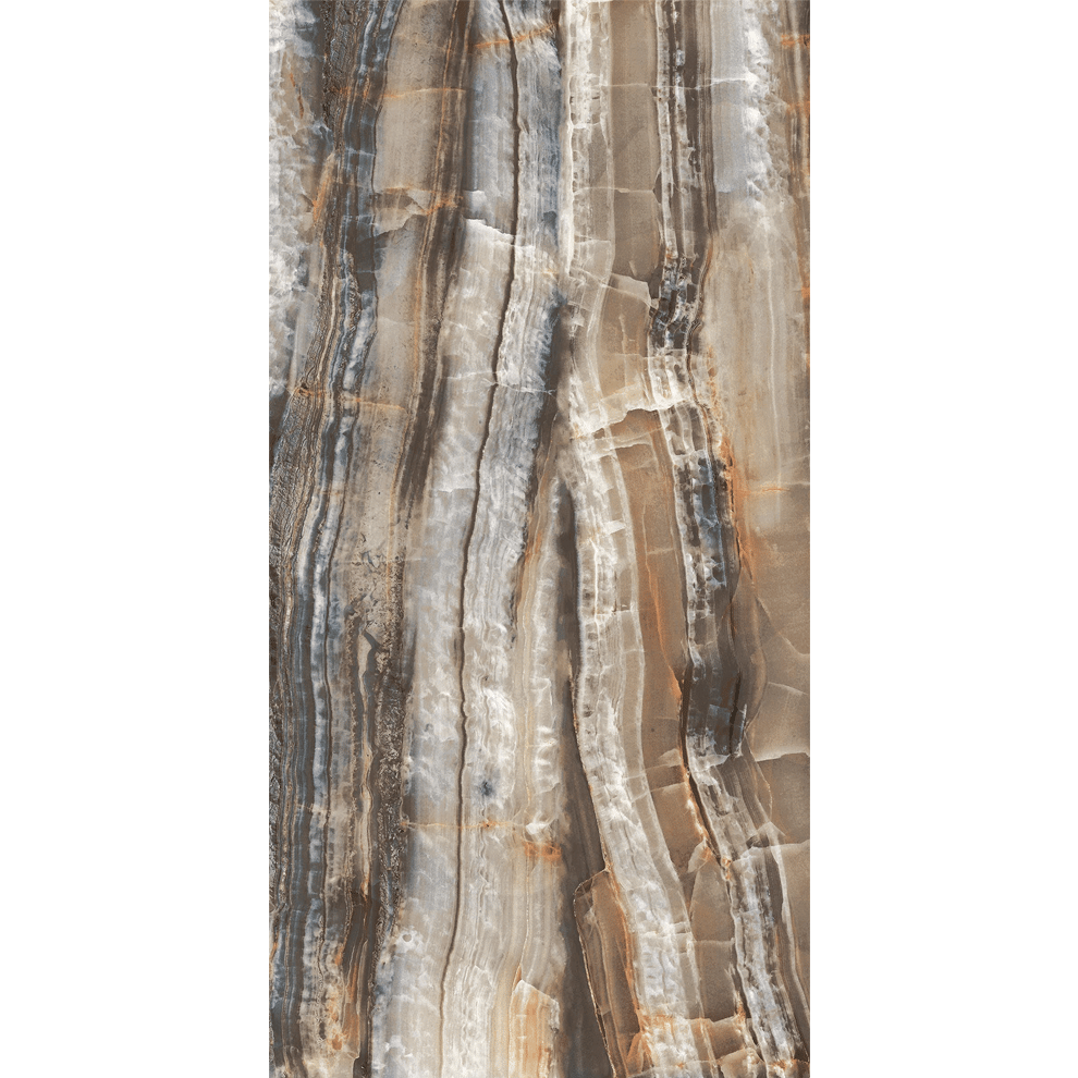 Çanakkale Seramik Mpb-R584 Onyx Rainbow Koyu Parlak 60X120 - 310100600902