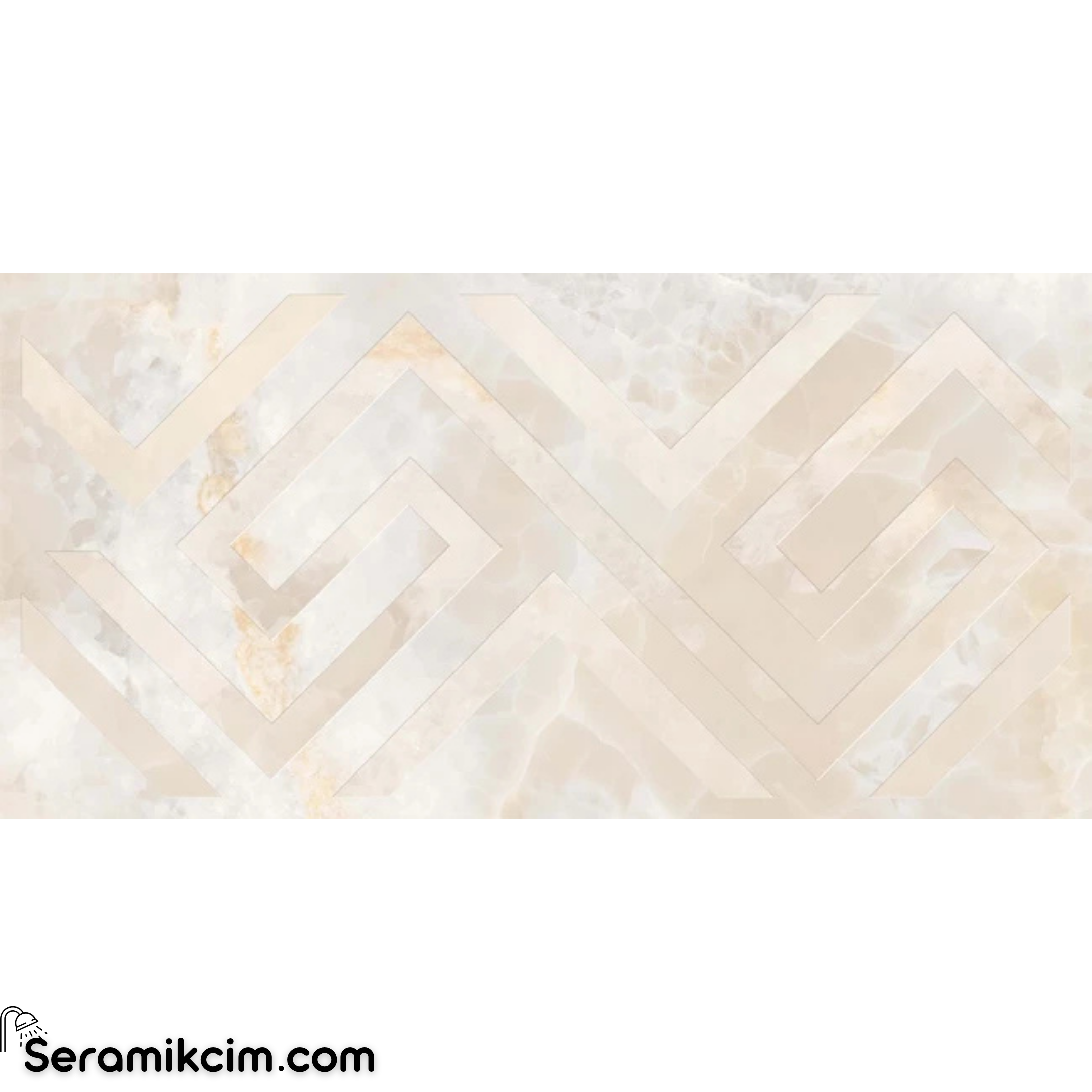 Çanakkale Seramik Mpb-R588 Onyx Sunrise Dekor Parlak 60X120