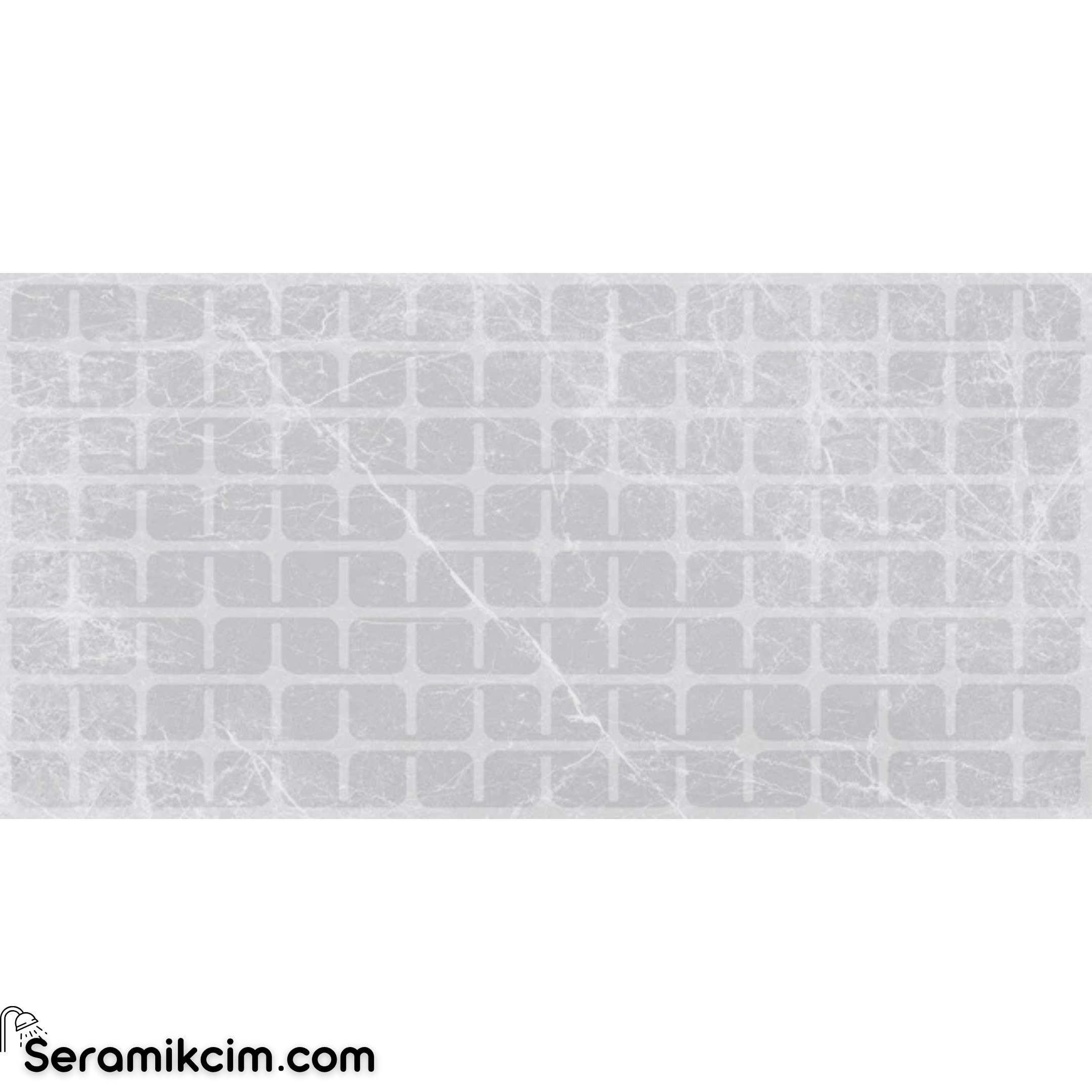 Çanakkale Seramik Rm-5142R Lucida Mat Gri Dekor 40X80 R