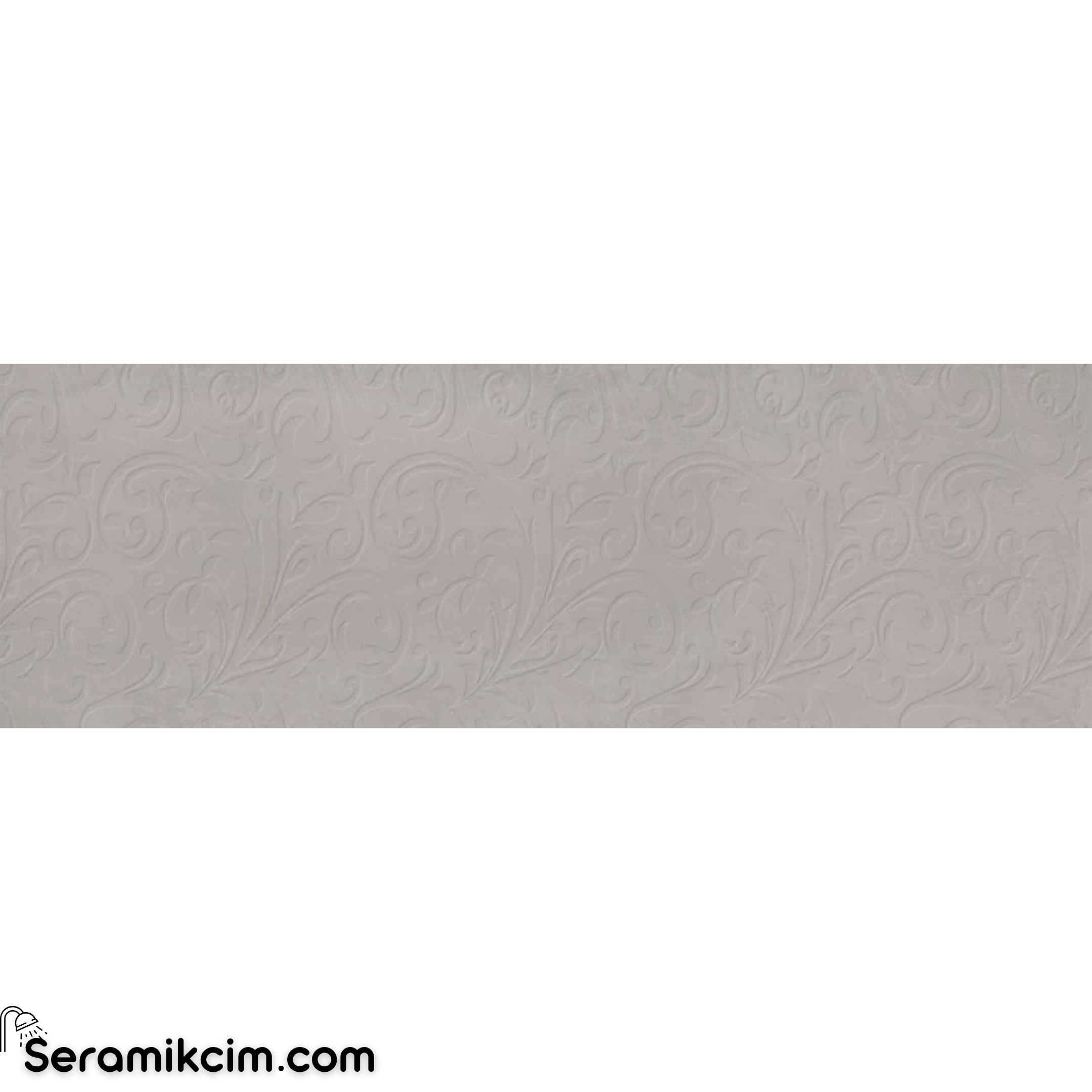 Çanakkale Seramik Rm-6898R Daria Damask Vizon Dekor Rektifiye 40X120 R